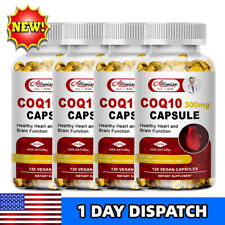 Coenzyme Q-10 300mg Heart Health Support, Increase Energy & Stamina 120 Capsules picture