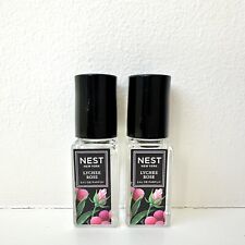 2x NEST New York LYCHEE ROSE Eau De Parfum 0.1oz 3mL Each Travel Minis Perfume picture