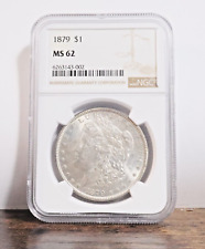 1879 Morgan Silver Dollar NGC MS62 picture