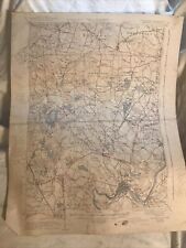Vintage 1940 Map Geolological Survey Hampstead New Hampshire - Mass Quadrangle picture