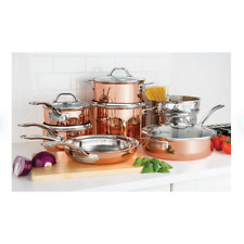 Viking 13-Piece Tri-Ply Copper Cookware Set picture