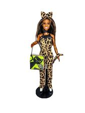 OOAK African American Barbie Doll Leopard Cat Animal Costume Custom Halloween picture