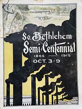 South Bethlehem, Pennsylvania Semi-Centennial 1915 Brochure - Book picture