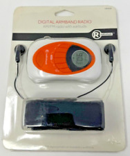 New- NIB - Radio Shack Digital Armband Radio AM/FM 1201519 with ear buds picture