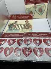 Lot of 4 Packs Vintage Shackman Greeting Cards w/ Envelopes & Heart Stickers NOS picture