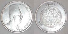 Rare 1923 AD 1341 AH Egypt Silver Coin 20 Piastres King Fuad Facing Right KM-338 picture