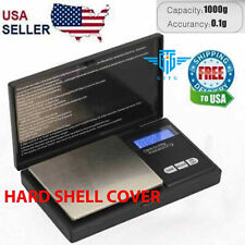 Digital Scale 1000g x 0.1g Jewelry Pocket Gram Gold Silver Coin Precise NEW picture
