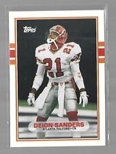 DEION SANDERS  1989 Topps Update #30T  ROOKIE CARD  Atlanta Falcons picture