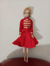Vintage 1960’s Midge Barbie Doll 1958 1962  Short Strawberry Hair In Mod Dress picture