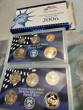 2006-s U.S. Proof Set. Complete and Original in BLUE  mint paper box  picture