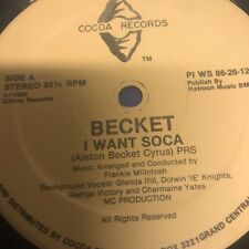 Becket – I Want Soca - 12