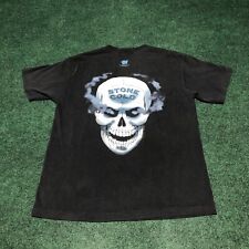 Vintage 1997 Austin 3:16 Smoking Skull T-Shirt L Stone Cold WWF Titan Wrestling picture