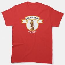 Vintage Boston and Maine Rilway - Railroad logo Classic T-Shirt picture