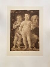 Antique Ludwig Mond Collection Large Art Print Mantegna Christ Holy Family picture