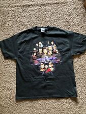 Rare Vintage The Women of Star Trek 2003 T Shirt TV Show Promo Black Size XL picture