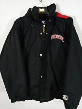 RARE 1994 NCAA WISCONSIN BADGERS EMBROIDERED BUCKY BAGER STARTER JACKET MENS MED picture