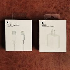 OEM Apple iPhone Lightning Charger Cable 2m / 6ft 18W Adapter 13,14,12 PRO MAX picture
