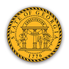 Georgia State Seal Sticker Decal - Weatherproof - state peach empire south picture