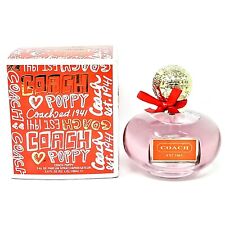 Coach Poppy Women's Eau de Parfum Spray 3.4 Oz Fragrance New Sealed   picture
