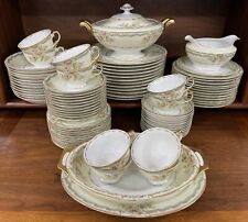 Vintage 84-Piece Set of MEITO CHINA MEI660 Pattern Hand Painted in Japan Plates picture