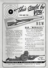 1948 Harrington & Richardson H&R Medalist Rifle Original Print Ad picture