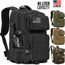 45L Large Military Tactical Backpack Army Molle Bag Rucksack 3 Day Assault Pack picture