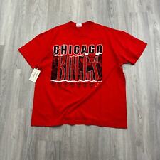 VINTAGE 90s Chicago Bulls NBA Basketball Graphic Shirt Size 2XL XXL 1990s Jordan picture