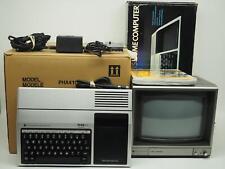 TEXAS INSTRUMENTS TI-99/4A W/ PHA4100A COLOR MONITOR *Powers On, Please Read* picture