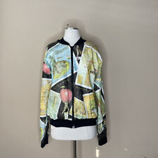 Vintage Wearin New York Map bomber jacket picture