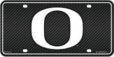 University of Oregon Ducks Metal Auto Tag License Plate, Carbon Fiber Design,... picture