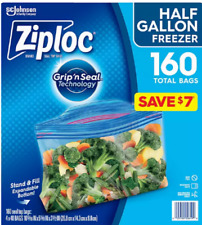 Ziploc Half Gallon Freezer Bags, 160 ct. picture