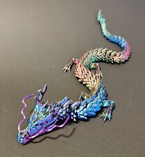 3D Printed Dragon Articulated Fidget Toy 17 in or 45 cm long. Landscaping Decor picture