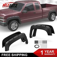 4X Fender Flares Pocket Rivet Style Wheel Cover For 1988-1998 Chevy GMC C/K 1500 picture