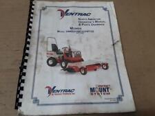 Ventrac Printed Operator's Manual Mower Model HM602 HM722 HP722 ***No Parts*** picture