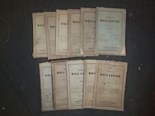 1851-1852 THE AMERICAN REVIEW A WHIG JOURNAL LOT OF 11 - NICE ENGRAVINGS-WR 1232 picture