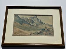 CHARLES FRIES PAINTING ANTIQUE LANDSCAPE LISTED FAMOUS EARLY CALIFORNIA picture