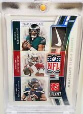 2023 Immaculate Triple Jersey 1/1 Jalen Hurts, Kyler Murray, Russell Wilson 🔥 picture