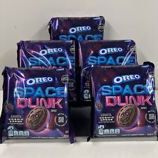 LOT x5 OREO Space Dunk Limited Edition Chocolate Sandwich Cookies Cosmic Creme  picture