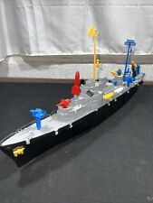 Vintage Ideal Plastic Toy W-32 US Destroyer War Ship Battleship picture