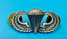 Ballou REG U.S. WWII Army Airborne Paratrooper Wings Badge Jump Wings Pin picture