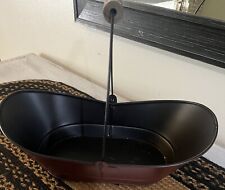 Primitive, metal egg bucket picture