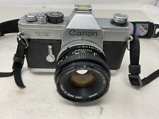 Canon TX 35mm Film Camera with 50mm f/1.8 Canon FD Lens picture