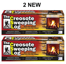 The Creosote Sweeping Log for Fireplaces & Stoves - 2 BRAND NEW picture