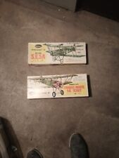2 Vintage Airplanes Model Guillow's Guillow's Plane Kit Unused As Is Read picture