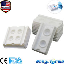 200/1000pc Dental Mixing Well Disposable Bonding 2/4 Wells Tray Plastic Mix Dish picture