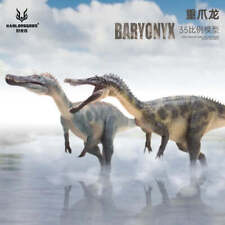 HAOLONGGOOD 1/35 Baryonyx Model Spinosaurus Dinosaur Animal Collection Decor Toy picture