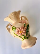 VINTAGE HULL ART USA PINK MAGNOLIA VASE, H-7 6 1/2 INCHES  Rare picture