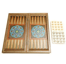 HANDCRAFTED Persian Khatam Backgammon HANDMADE Wooden Backgammon  picture