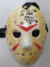 KANE HODDER Signed Jason Voorhees 7,8,9,X MASK Friday the 13th JSA BAS QR picture