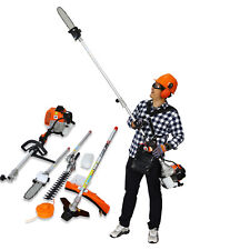 4 in 1 Multi-Functional Trimming Tool 52CC with Gas Pole Saw Hedge Trimmer picture